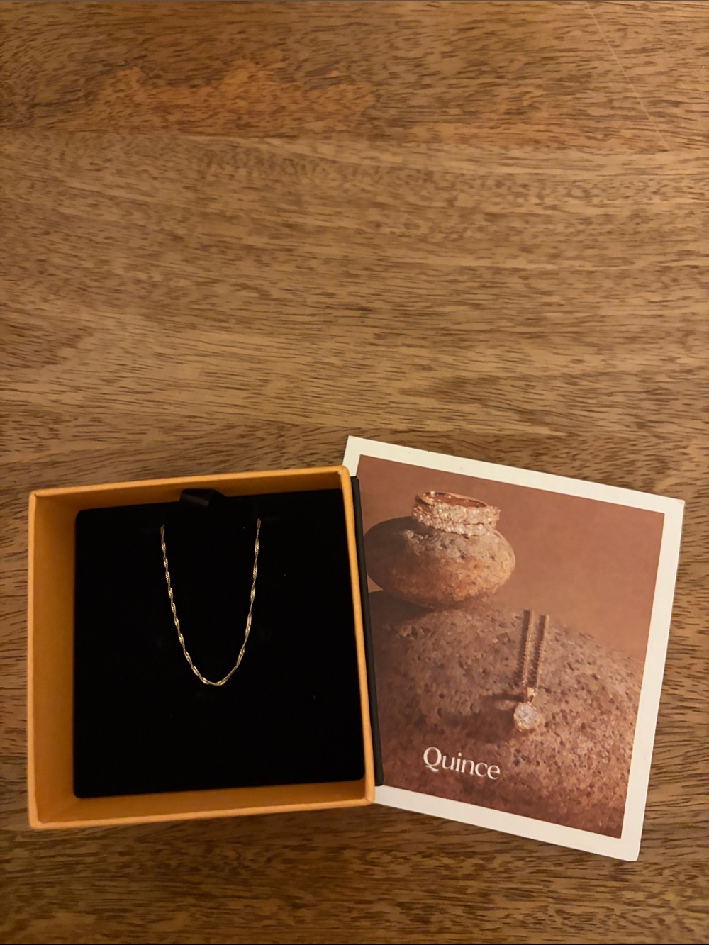 Quince 14k Gold Twisted Rope Chain Necklace
